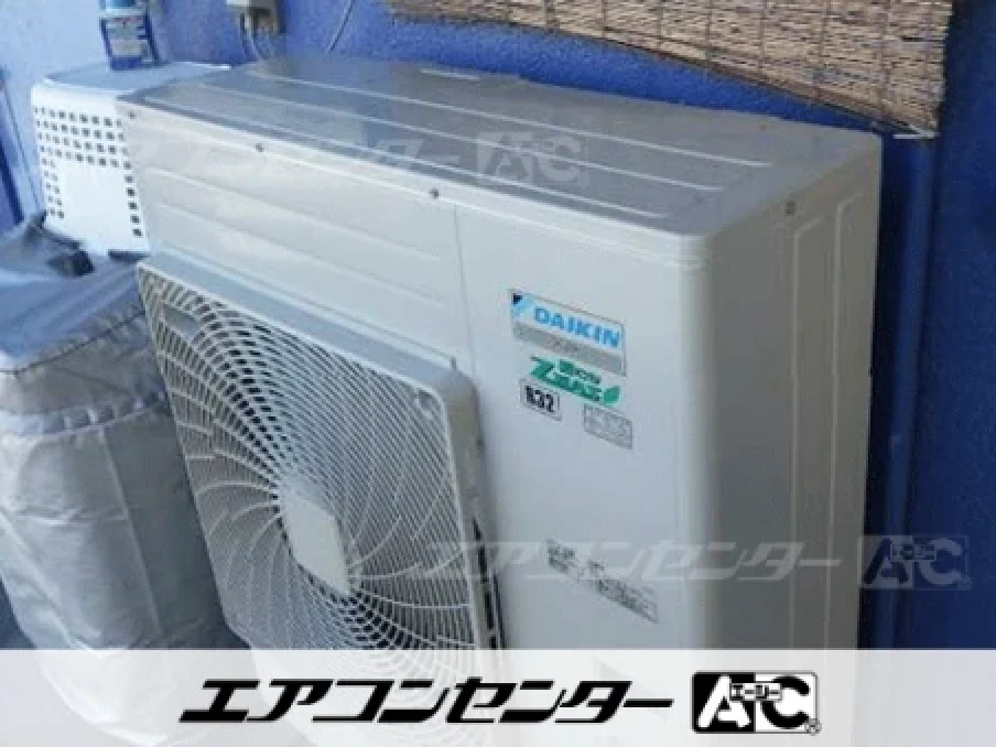 バイク修理工場の設置例