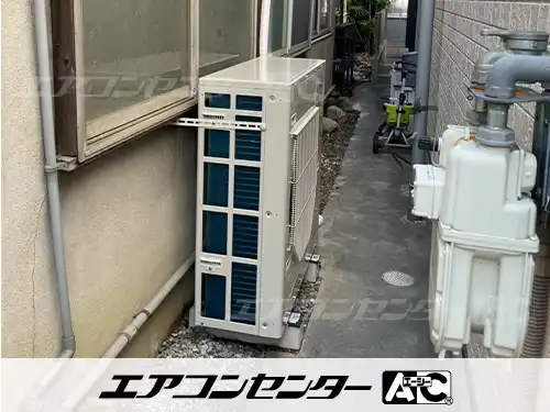 金属加工工場の設置例