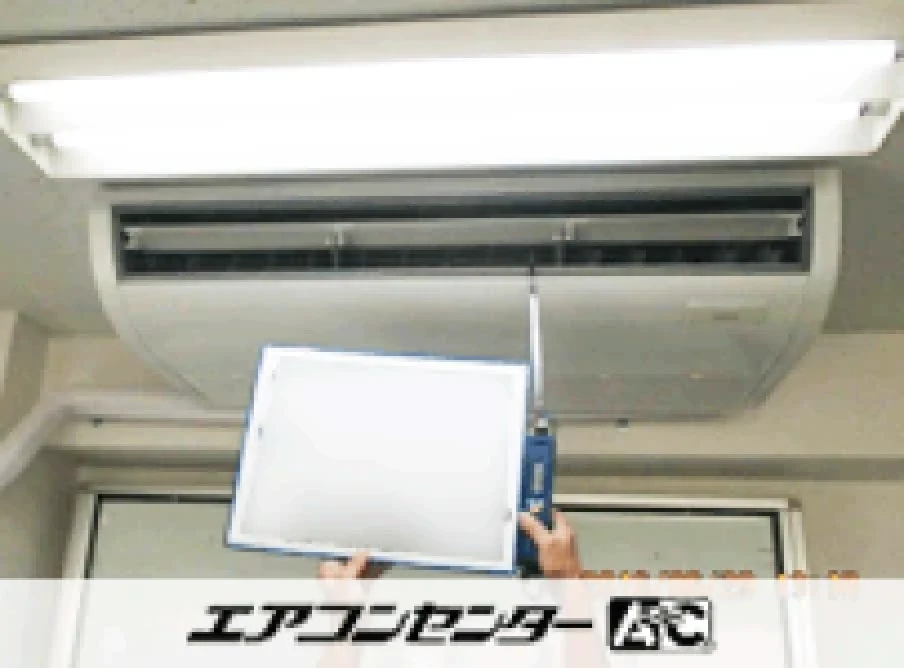 川越市 事務所に設置されたお客様ページ詳細