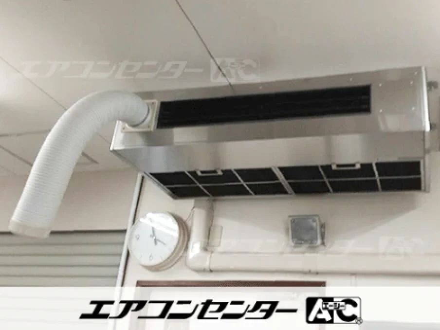 大村市 厨房に設置されたお客様ページ詳細