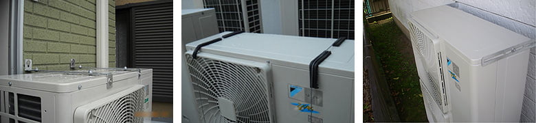 地震・盗難に備える工事(転倒防止)