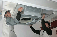 エアコン設置工事