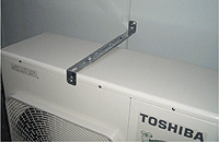 室外機転倒防止