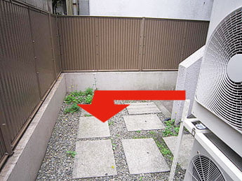 室外機搬入経路