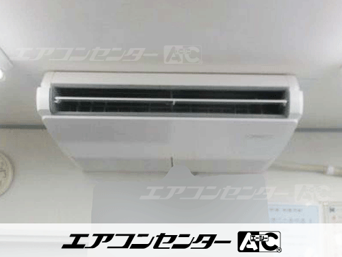 天井吊形 業務用エアコン 3馬力ツイン 1式、ハウジングエアコン セット 天井カセット1方向形 業務用エアコン 2.8kW 1式