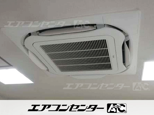天井カセット形4方向吹出 業務用エアコン 5馬力シングル 2式、天井カセット形4方向吹出 業務用エアコン 4馬力シングル 1式