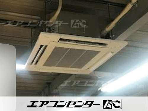 天井カセット形4方向吹出 業務用エアコン 5馬力シングル 1式
