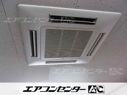 天井カセット形4方向吹出 業務用エアコン 3馬力ツイン 1式