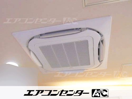 天井カセット形4方向吹出 業務用エアコン 6馬力トリプル 1式、天井カセット形4方向吹出 業務用エアコン 1.5馬力シングル 1式