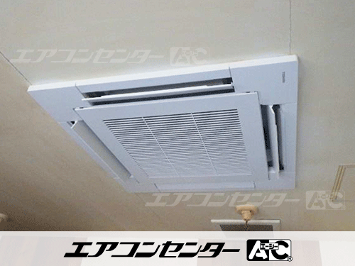 天井カセット形4方向吹出 業務用エアコン 6馬力ツイン 1式