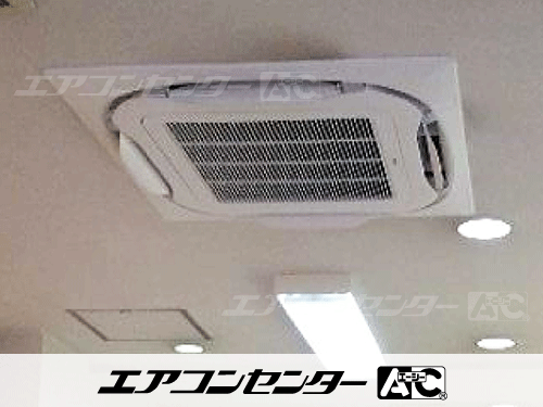 天井カセット形4方向吹出 業務用エアコン 6馬力ツイン 1式