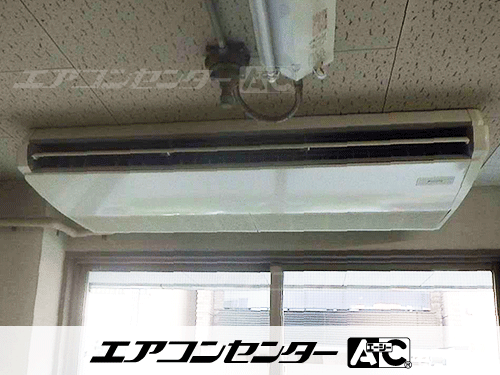 天井吊形 業務用エアコン 4馬力シングル 1式