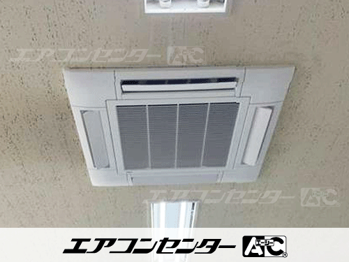 天井カセット形4方向吹出 業務用エアコン 8馬力トリプル 1式