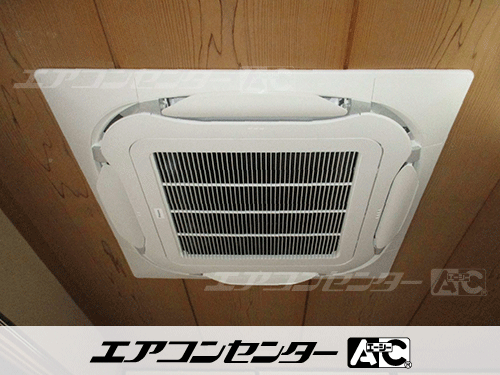 天井カセット形4方向吹出 業務用エアコン 1.5馬力シングル 3式