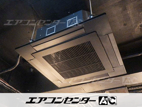 天井カセット形4方向吹出 業務用エアコン 4馬力ツイン 1式