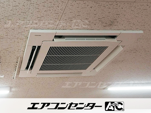 天井カセット形4方向吹出 業務用エアコン 4馬力シングル 1式、天井カセット形4方向吹出 業務用エアコン 3馬力シングル 1式