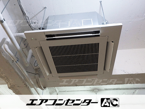 天井カセット形4方向吹出 業務用エアコン 6馬力シングル 1式、天井カセット形4方向吹出 業務用エアコン 3馬力シングル 1式