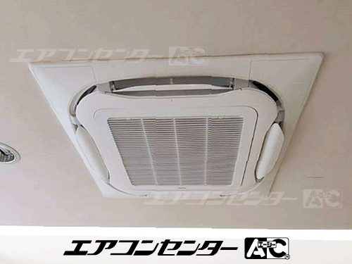 天井カセット形4方向吹出 業務用エアコン 6馬力ツイン 1式、天井カセット形4方向吹出 業務用エアコン 2馬力シングル 1式