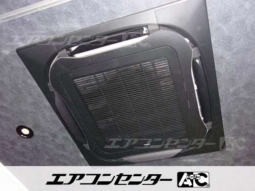 天井カセット形4方向吹出 業務用エアコン 4馬力シングル 1式、壁掛形 業務用エアコン 3馬力シングル 1式