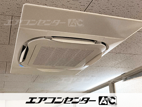 天井カセット形4方向吹出 業務用エアコン 6馬力シングル 2式