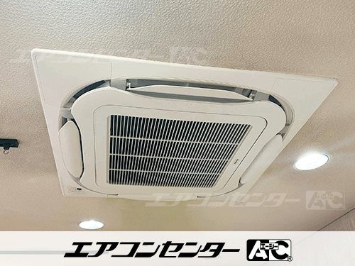 天井カセット形4方向吹出 業務用エアコン 3馬力シングル 1式、天井カセット形4方向吹出 業務用エアコン 1.5馬力シングル 1式
