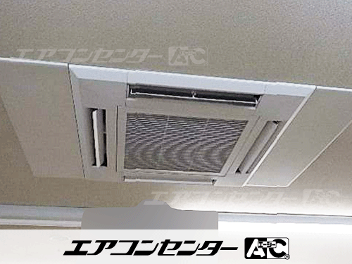 天井カセット形4方向吹出 業務用エアコン 5馬力シングル 2式