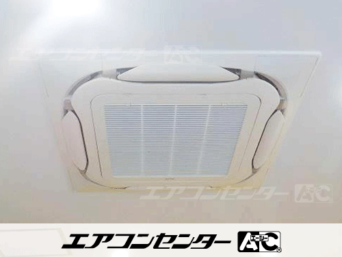 天井カセット形4方向吹出 業務用エアコン 5馬力シングル 1式