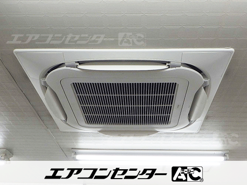 天井カセット形4方向吹出 業務用エアコン 4馬力シングル 2式