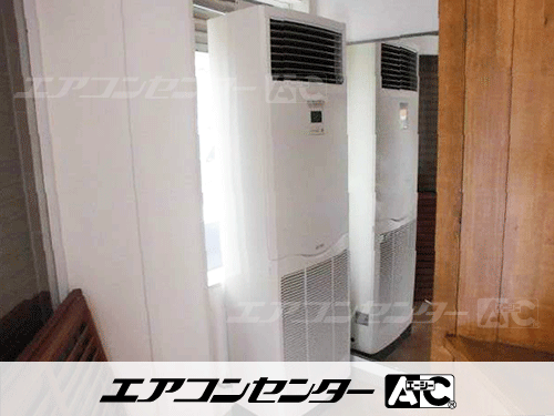 床置形 業務用エアコン 6馬力シングル 1式