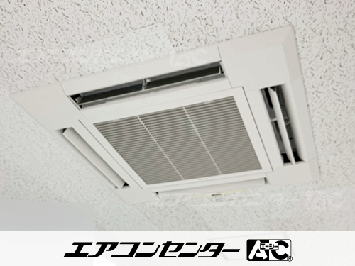 天井カセット形4方向吹出 業務用エアコン 6馬力ツイン 1式、ハウジングエアコン セット 天井カセット1方向形 業務用エアコン 2.8kW 1式