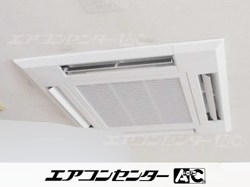 天井カセット形4方向吹出 業務用エアコン 4馬力ツイン 1式