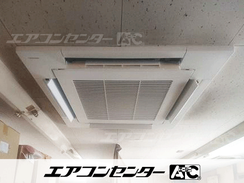 天井カセット形4方向吹出 業務用エアコン 6馬力ツイン 1式、天井カセット形4方向吹出 業務用エアコン 4馬力シングル 1式