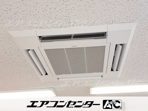 天井カセット形4方向吹出 業務用エアコン 6馬力ツイン 3式、ハウジングエアコン セット 天井カセット1方向形 業務用エアコン 2.8kW 3式
