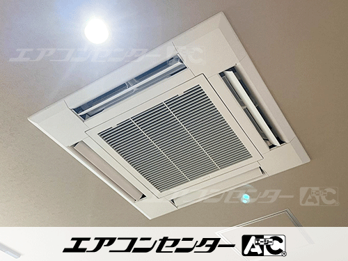 天井カセット形4方向吹出 業務用エアコン 6馬力ツイン 1式