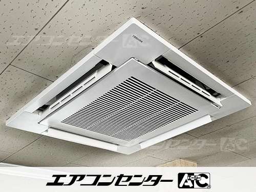 天井カセット形4方向吹出 業務用エアコン 6馬力シングル 1式、天井カセット形4方向吹出 業務用エアコン 5馬力シングル 1式