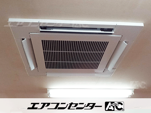 天井カセット形4方向吹出 業務用エアコン 6馬力ツイン 1式、天井カセット形4方向吹出 業務用エアコン 5馬力シングル 1式