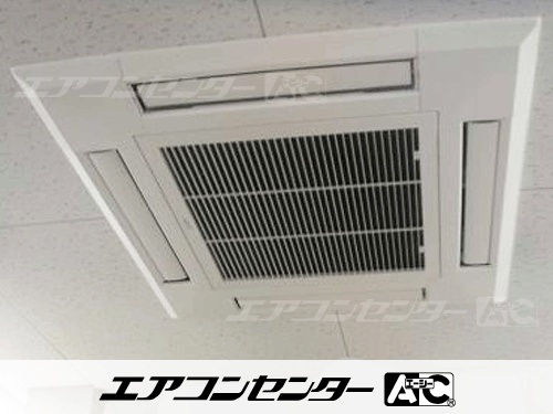 天井カセット形4方向吹出 業務用エアコン 2馬力シングル 2式
