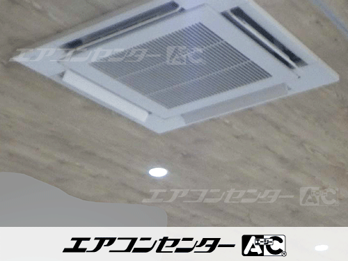 天井カセット形4方向吹出 業務用エアコン 6馬力シングル 2式