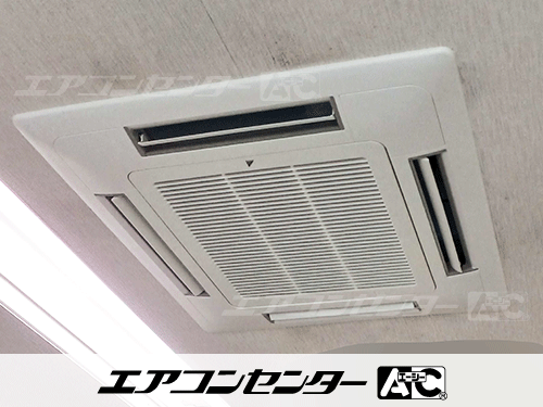 天井カセット形4方向吹出 業務用エアコン 5馬力ツイン 1式
