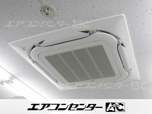 天井カセット形4方向吹出 業務用エアコン 10馬力ツイン 1式、天井カセット形4方向吹出 業務用エアコン 5馬力シングル 1式