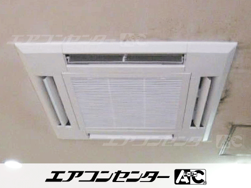 天井カセット形4方向吹出 業務用エアコン 5馬力シングル 1式