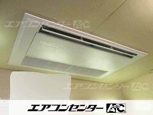 天井カセット形1方向吹出 業務用エアコン 1.8馬力シングル 1式