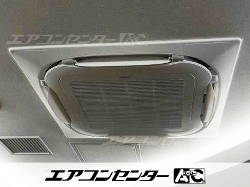 天井カセット形4方向吹出 業務用エアコン 4馬力シングル 1式