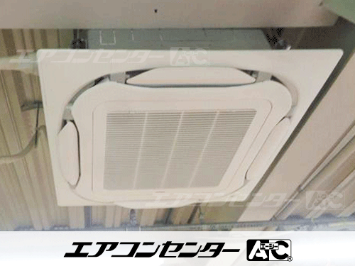 天井カセット形4方向吹出 業務用エアコン 6馬力シングル 1式