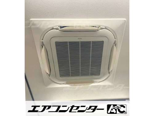天井カセット形4方向吹出 業務用エアコン 3馬力シングル 1式