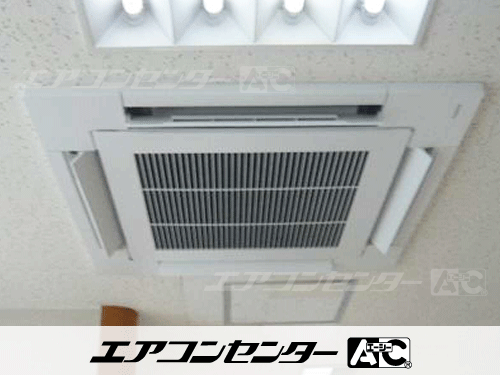 天井カセット形4方向吹出 業務用エアコン 6馬力ツイン 1式、天井カセット形4方向吹出 業務用エアコン 3馬力シングル 1式