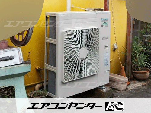 天井カセット形2方向吹出 業務用エアコン 4馬力シングル