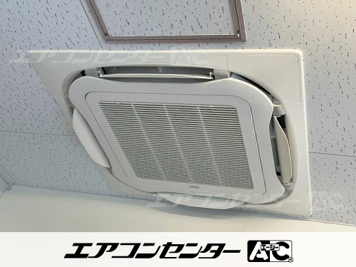 天井カセット形4方向吹出 業務用エアコン 6馬力ツイン 1式