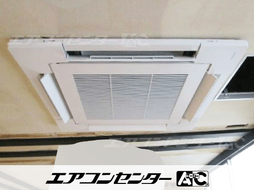 天井カセット形4方向吹出 業務用エアコン 4馬力シングル 2式