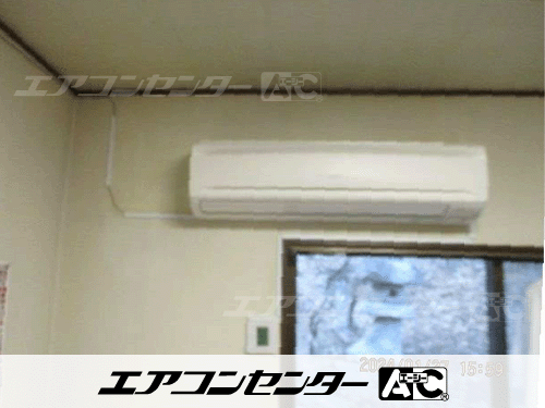 壁掛形 業務用エアコン 2.5馬力シングル 1式